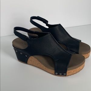 corkys london wedge